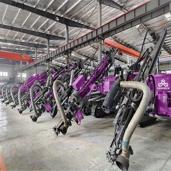 Quzhou Sanrock Heavy Industry Machinery Co., Ltd. linha de produção da fábrica
