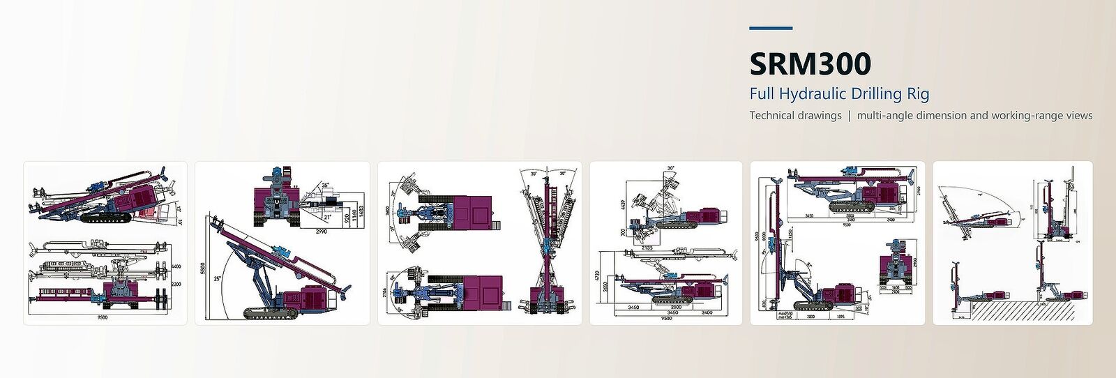 Equipamento de perfuração montado caminhão do poço de água