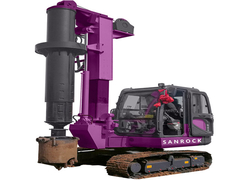 Equipamento de furo giratório pequeno