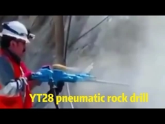 Máquina de perfuração de rocha pneumática portátil Jack Hammer YT28