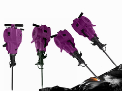 YN27C Máquina de perfuração de rocha a gasolina de combustão interna Mini Jack Hammer