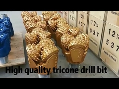 Tricone Borra Bit Ferro Dente Roller Cone Bit Mineração Máquinas Peças Poço de petróleo Tricone Bit