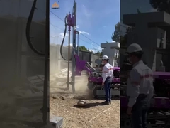 Estação de perfuração hidráulica DTH Equipamento de mineração Estação de perfuração de buracos de explosão