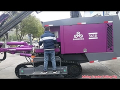 Máquina de perfuração de poços de mineração Máquina portátil de perfuração DTH Máquina de perfuração hidráulica