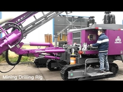 Equipamento de perfuração de mineração Crawler DTH Rig de perfuração