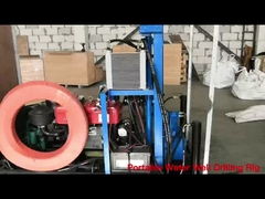 Máquina portátil de perfuração de poços de água de 150 m de profundidade