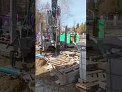 Máquina portátil de perfuração de poços de água