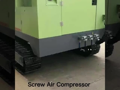 Máquina de compressão de ar para mineração de alta pressão