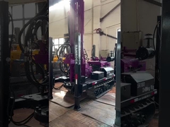 Máquina de perfuração de poços de água portátil