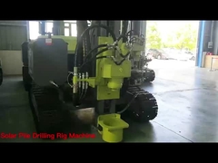 Equipamento de condução de pilhas solares portáteis de parafuso