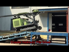 Equipamento de condução de pilhas Ferramenta hidráulica parafusada de condução de pilhas Máquina de empilhadeira de pilhas solares