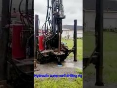 Máquina de perfuração de poços de água profunda