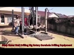 Equipamento de perfuração rotativa para perfuração de poços de água hidráulicos, equipamento portátil para perfuração de poços de água