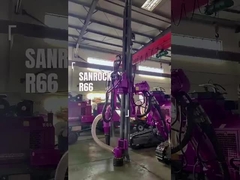 Perfuradora Hidráulica para Rochas Duras, Perfuradora para Furos de Sondagem, Perfuradora sobre Esteiras