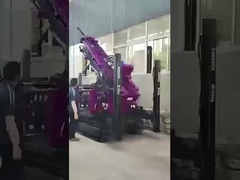 Equipamento de perfuração de poços de água de rastreador Máquina de perfuração de poços de água hidráulica