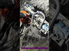 Equipamento de perfuração rotativa para perfuração de túneis Jumbo, equipamento hidráulico de perfuração subterrânea