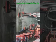 Perfuradora Jumbo para Perfuração de Rochas Subterrâneas Máquina de Perfuração para Explosão Túnel Perfuradora Hidráulica