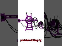 Perfuratriz Portátil de Perfuração Direcional Horizontal Máquina de Perfuração Hidráulica Pneumática