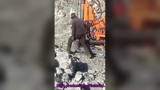 Máquina de perfuração portátil hidráulica da máquina de perfuração de mineração DTH do equipamento de perfuração do furo de explosão do hard rock