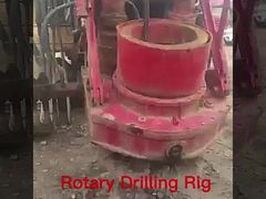 Equipamento de perfuração rotativa Máquinas de construção Máquina de perfuração rotativa de esteira hidráulica automática