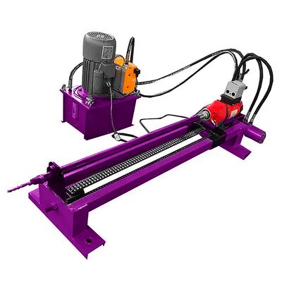 Qualidade  Hydraulic Controlling DTH Drilling Rig with Light Weight High Drilling Efficiency and 3000N.m Max Torque for Mining and Water Well Projects Fábrica