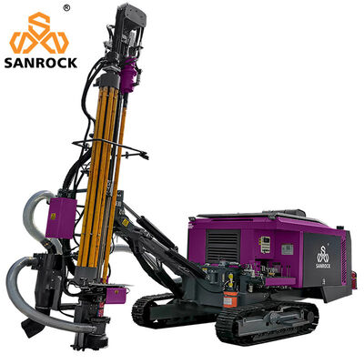 Motor automático integrado da máquina de perfuração de DTH equipamento de furo da mineração hidráulica de 194 quilowatts