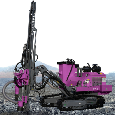 Mineração DTH que fura o equipamento de perfuração hidráulico da esteira rolante de Rig Rotary Blasthole Depth 20m