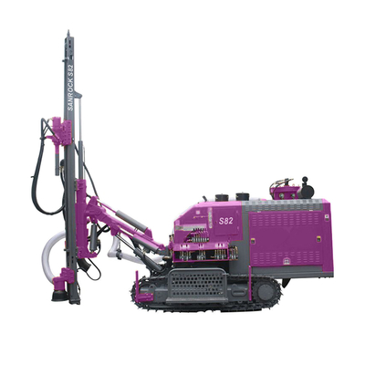 Equipamento de perfuração hidráulico integrado da maquinaria de mineração do motor diesel de equipamento de perfuração 162kw de DTH