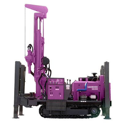 Máquina de perfuração de poços de água hidráulica para perfuração de poços de água profunda Torque de balanço 5700-7500N.m
