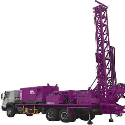 Ground Water Well Drilling Equipment Robust Performance Truck Mounted Water Well Drilling Rig Machine