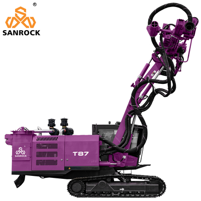 Equipamento de perfuração hidráulico superior integrado da esteira rolante de Rig Machine Mining Blast Hole da broca de martelo
