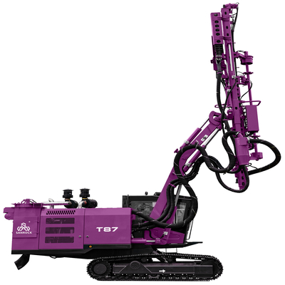Equipamento de perfuração hidráulico superior integrado da esteira rolante de Rig Machine Mining Blast Hole da broca de martelo