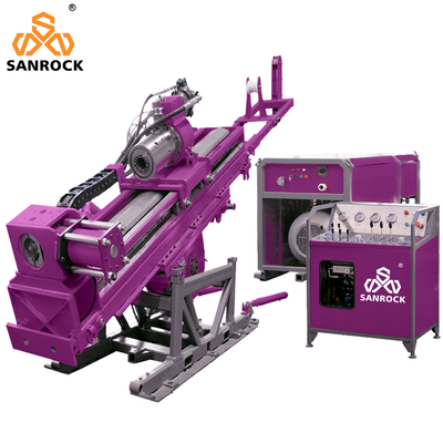 Equipamento de perfuração de núcleos pequenos Exploração hidráulica Máquina móvel de perfuração de núcleos subterrâneos