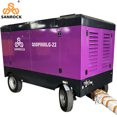 SANROCK Máquina de compressão de ar de parafuso de alta pressão