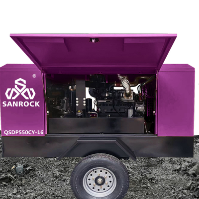 Pequeno compressor de ar de parafuso rotativo Compressor de ar de parafuso de baixo ruído 18m3/min Máquina de compressor de ar portátil