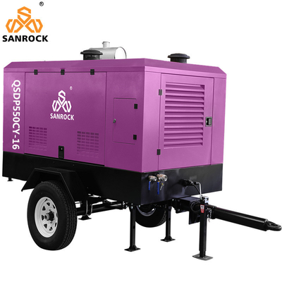 Máquina de compressão de ar de tipo parafuso de alta pressão de 154 kW