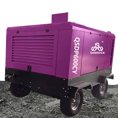 Pequeno compressor de ar de parafuso rotativo Compressor de ar de parafuso de baixo ruído 18m3/min Máquina de compressor de ar portátil