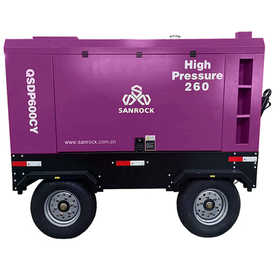 Equipamento para compressores a parafuso a diesel de alta pressão