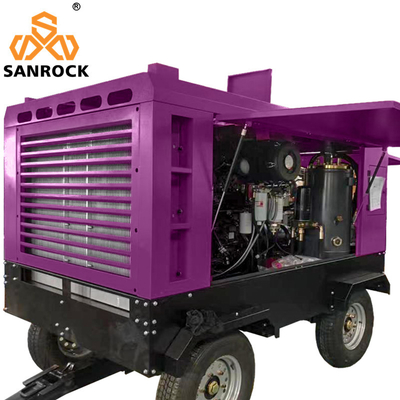 Equipamento para compressores a parafuso a diesel de alta pressão