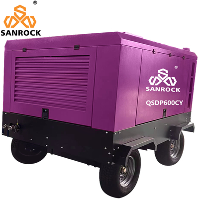 Equipamento para compressores a parafuso a diesel de alta pressão