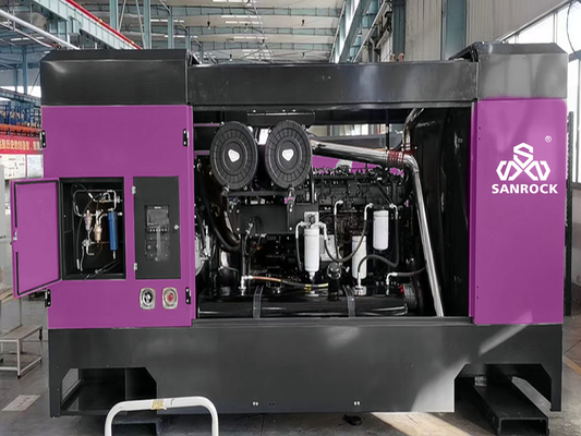 Máquina de compressão de ar de parafuso de 40 bar de alta pressão