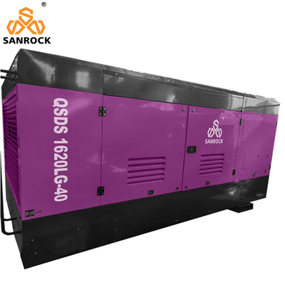 Máquina de compressor de ar de parafuso a diesel de alta pressão 40 bar para poço de água