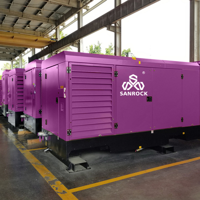Máquina de compressor de ar de parafuso a diesel de alta pressão 40 bar para poço de água