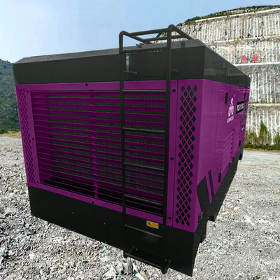 221KW Máquina de compressor de ar de parafuso diesel Alta pressão de água