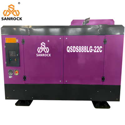 Compressor de ar de parafuso Máquina de compressor de ar de alta pressão Compressor de ar portátil Parafuso