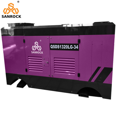 Compressor de ar de parafuso Máquina de compressor de ar de alta pressão Compressor de ar portátil Parafuso