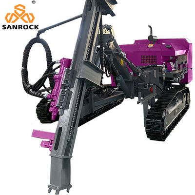 Máquina de perfuração de poços portáteis Máquina de mineração Máquina de perfuração hidráulica DTH