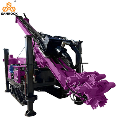 Máquina de perfuração de circulação inversa RC Crawler Rig de perfuração de exploração de núcleo hidráulico