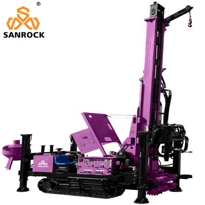 Máquina de perfuração de circulação inversa RC Crawler Rig de perfuração de exploração de núcleo hidráulico