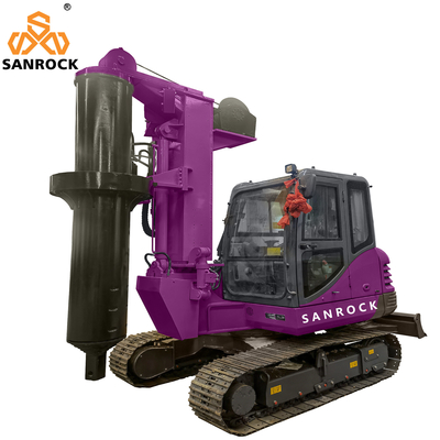 Máquina de perfuração de poços rotativos Máquina de construção hidráulica Máquina de perfuração rotativa de poços rotativos